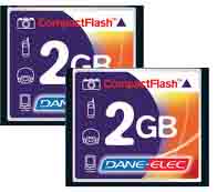 thumbnail image 2 of Dane-Elec/Gigastone 4GB CompactFlash Memory Card – For Canon EOS 30D, 50D, 400D 2 of 4